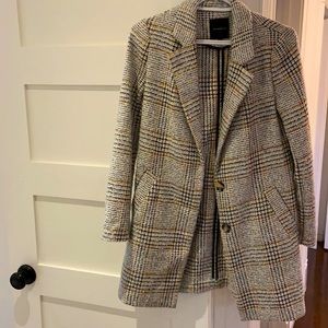 Trench coat multi color dynamite size xs